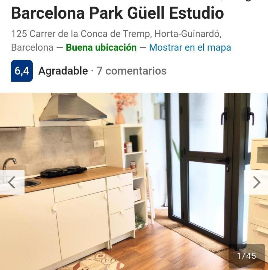 Apartament Estudio Barcelona Park Guell Zewnętrze zdjęcie